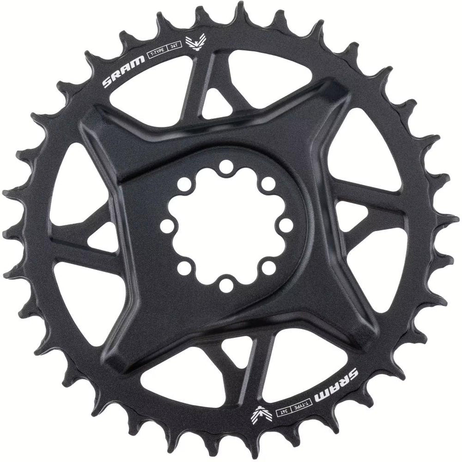 SRAM Kettenblatt T-Type Eagle S1000 34T Aluminium schwarz.