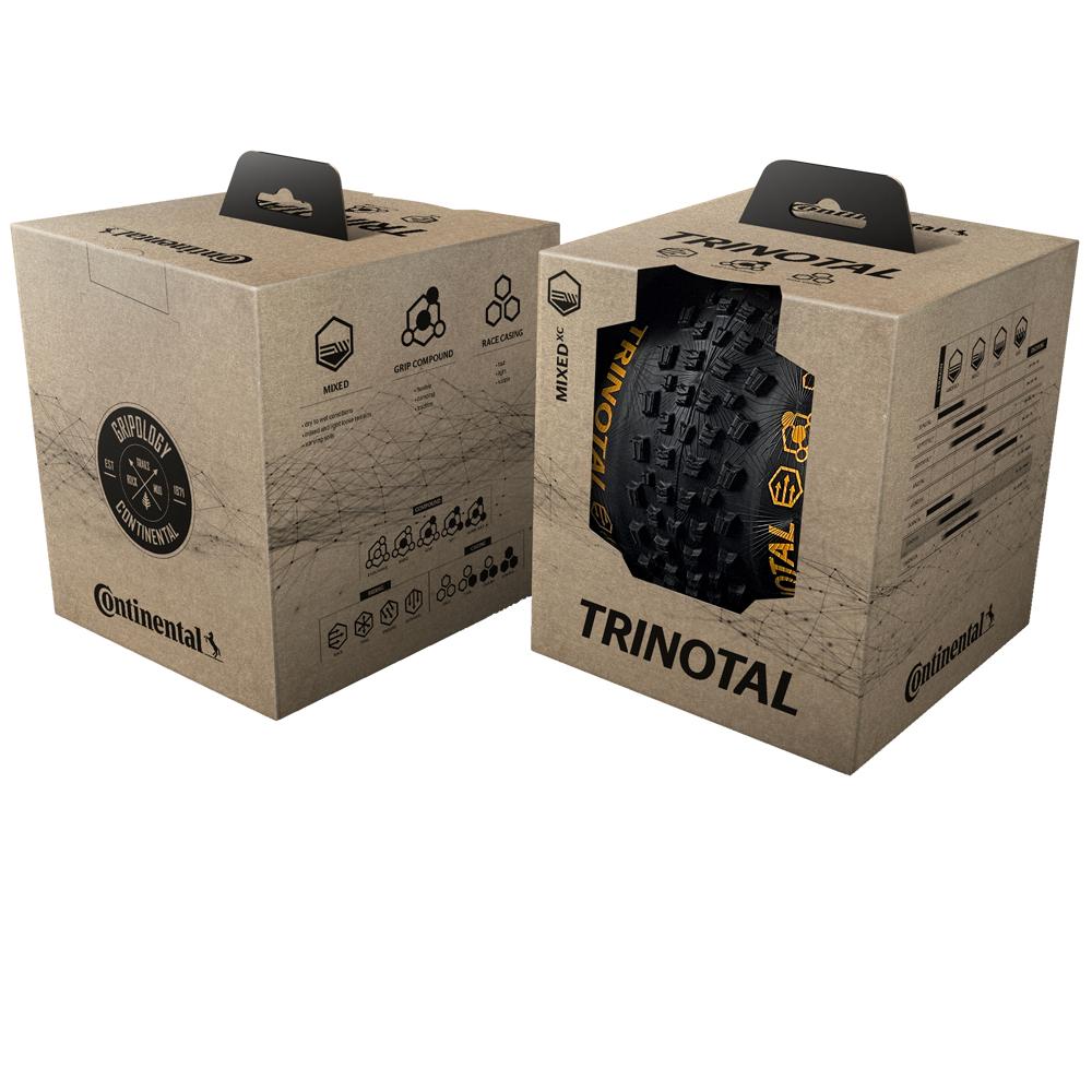 Continental Trinotal Race Rapid 29 x 2,40" (60-622) Faltreifen - Tubeless-Ready für Cross-Country