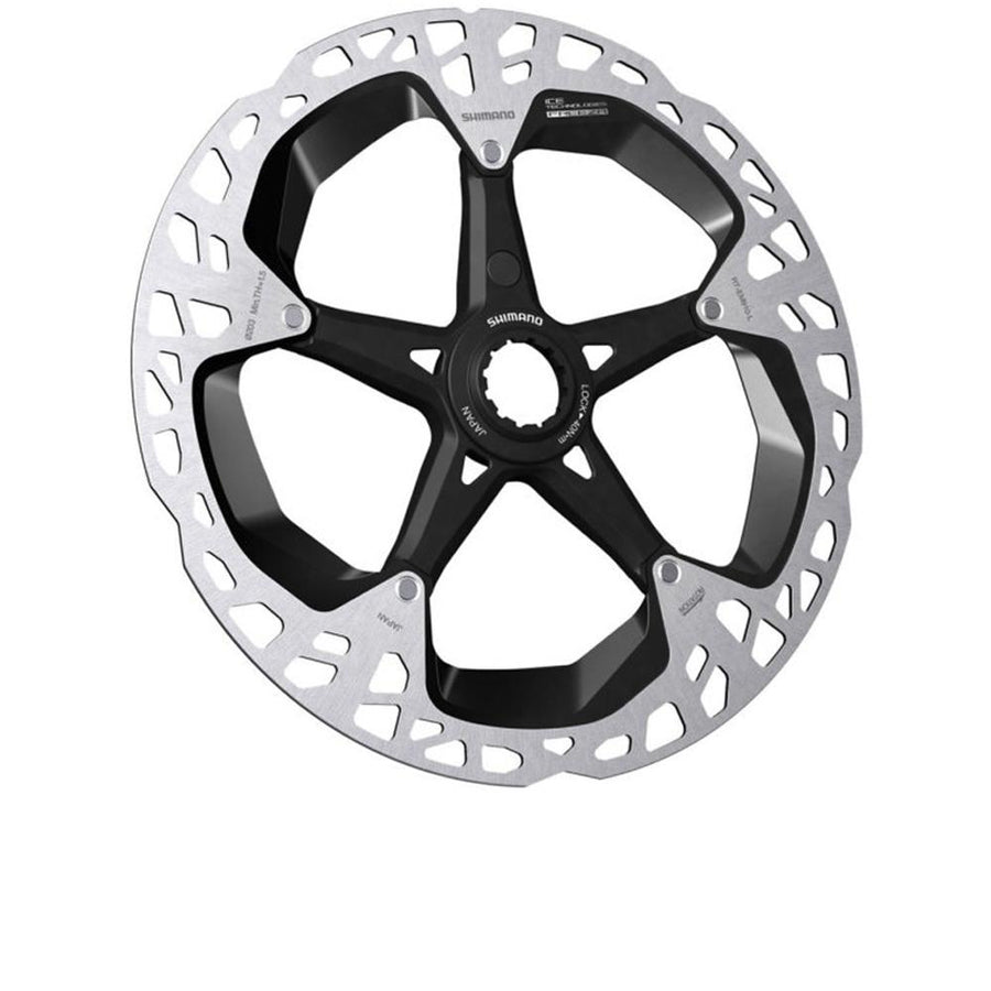 SHIMANO Bremsscheibe RT-EM910 203 mm mit Magnetsensor - E-Bike Bremsscheibe für präzise Geschwindigkeitsmessung - Scheibenbremse