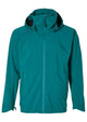 Basil Skane Herren Regenjacke teal green XL - atmungsaktiv & wasserdicht (10.000 WP/MVP), T-Fabric mit DWR-Beschichtung, ergonomischer Schnitt, reflektierend & helmtauglich