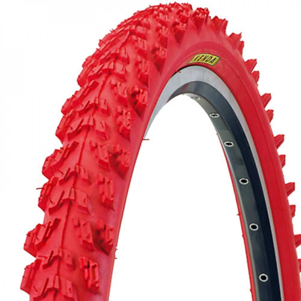 Roter Kenda MTB Reifen 26 Zoll K-829 Drahtreifen für Gelände und Straße im fahrrad-teile-shop.