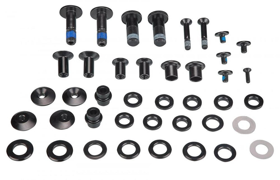 LEVO FSR Gen.3 MY22 Suspension Pivot Bolt Kit mit Spacern - Original Ersatzteil - BLT KIT, MY22 LEVO FSR (GEN.3), SUSPENSION PIVOT BOLT KIT (W/ PIVOT SPACERS)
