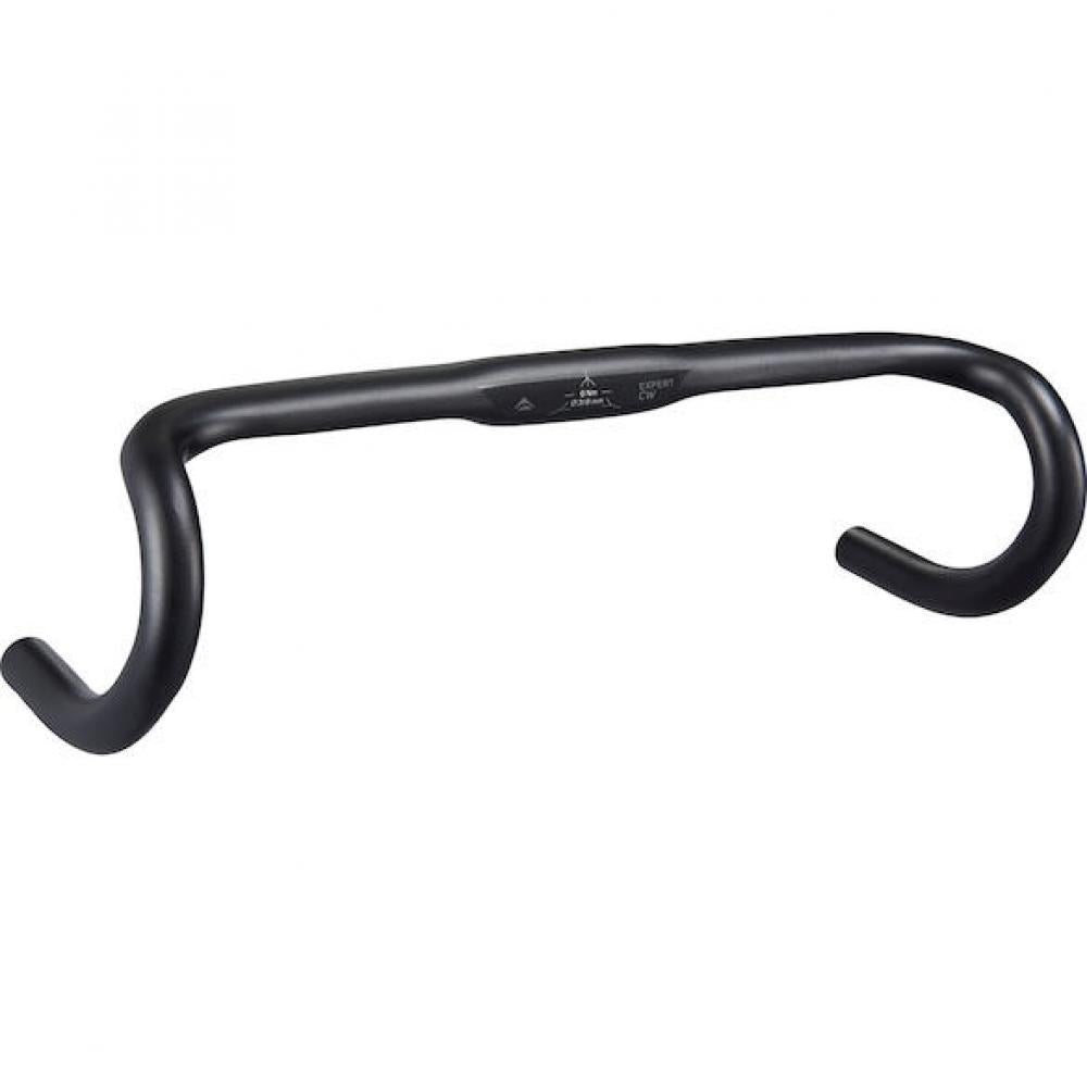 Merida Lenker EXPERT CW II 440 mm Schwarz - aerodynamischer Rennradlenker für moderne Di2-Setups