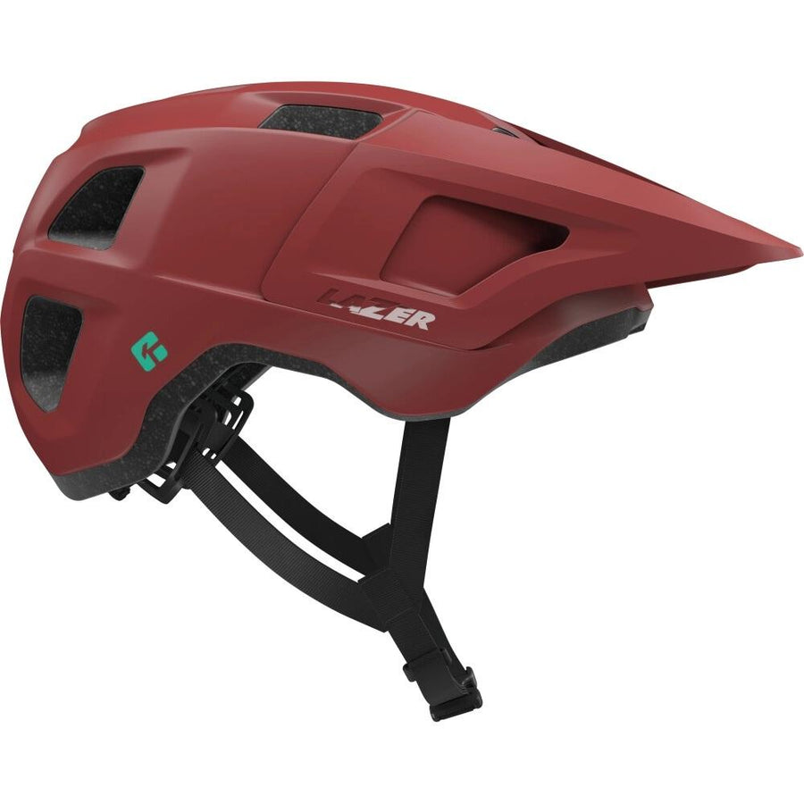 LAZER Helm Lupo KinetiCore MTB Matte Maroon Unisize - Trail-Helm mit 5-Sterne-Schutz
