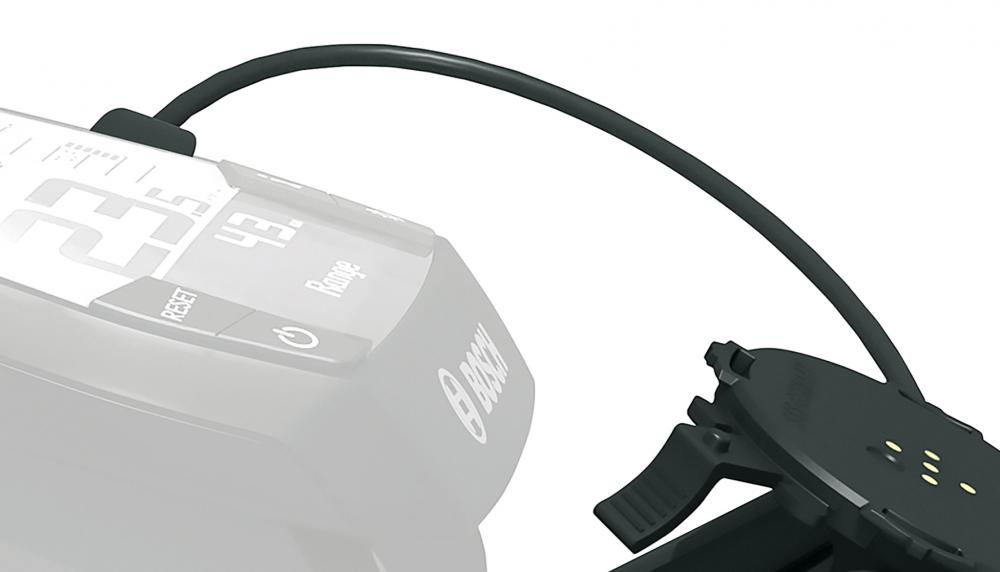 SKS COMPIT Kabel für Bosch Bordcomputer  verbindet Bosch Bordcomputer mit COMPIT/E Smartphone-Halterung, ermöglicht Smartphone-Ladung während der Fahrt
