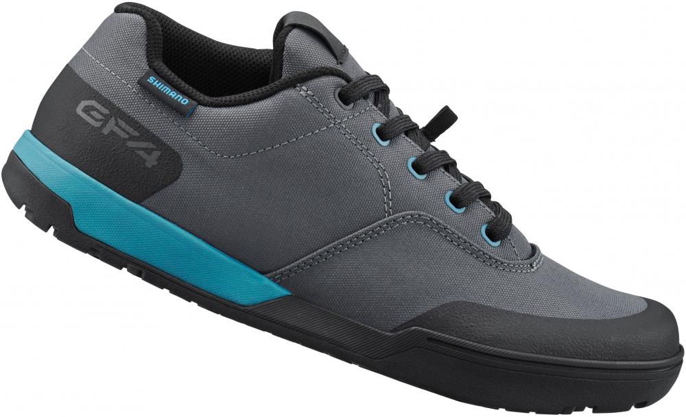 SHIMANO Fahrradschuhe GF400W Damen MTB Flatpedal Größe 42 Damenleisten Grau
