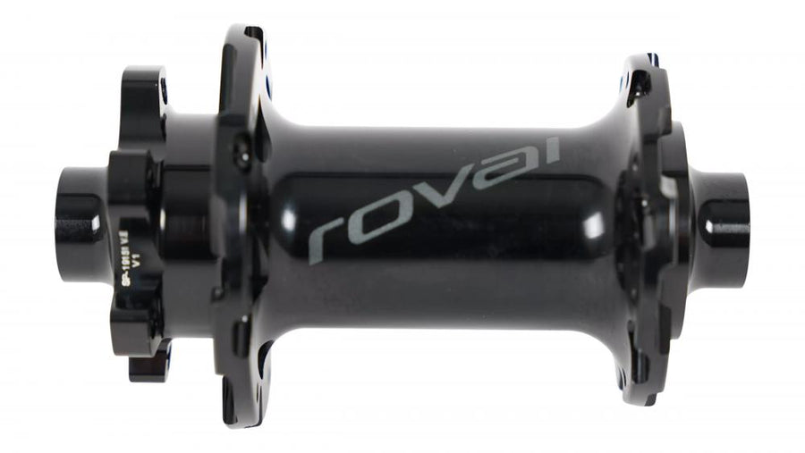 ROVAL HUB ROVAL - FRONT TA 15X110MM 28H DISC 6-BOLT J-BEND FLANGE W/ 19MM OD END CAPS (SP-19151) - Nabe - HUB ROVAL, FRONT, TA, 15X110MM, 28H, DISC, 6-BOLT, J-BEND FLANGE, W/ 19MM OD END CAPS (SP-19151)
