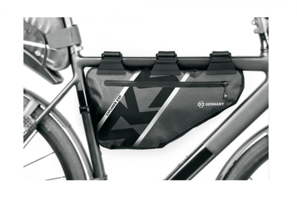 SKS Explorer EXP Rahmentasche - Wasserdichte Bikepacking Framebag für Fahrradrahmen