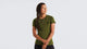 S-LOGO TEE SS WMN OLVGRN S