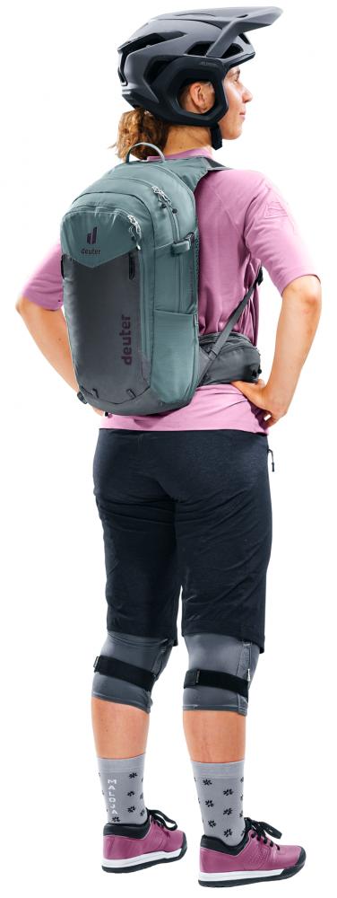 Deuter Compact 12+3 SL Fahrradrucksack 12-15 Liter - Damen MTB Rucksack mit Airstripes-Rückensystem
