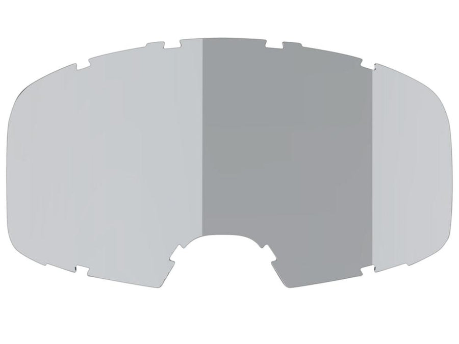 IXS Sports Division iXS Single Mirror Replacement Lens unis Mirror Silver Smoke - klare Sicht mit Anti-Fog