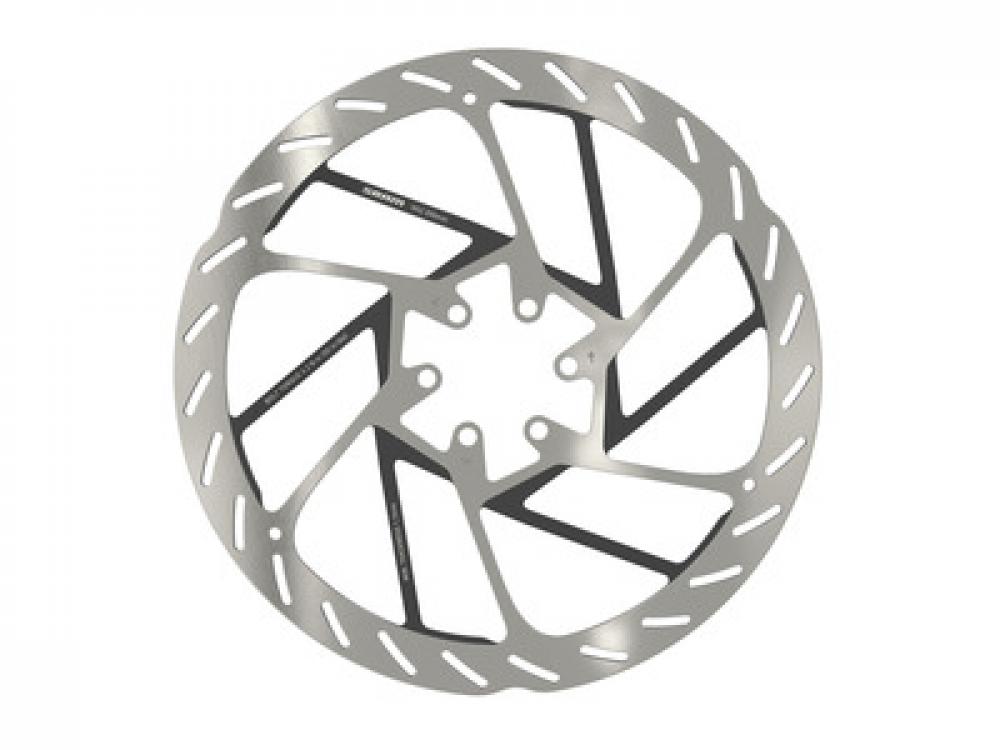 SRAM Bremsscheibe HS2 6-Loch 200 mm - mehr Bremskraft und optimales Wärmemanagement