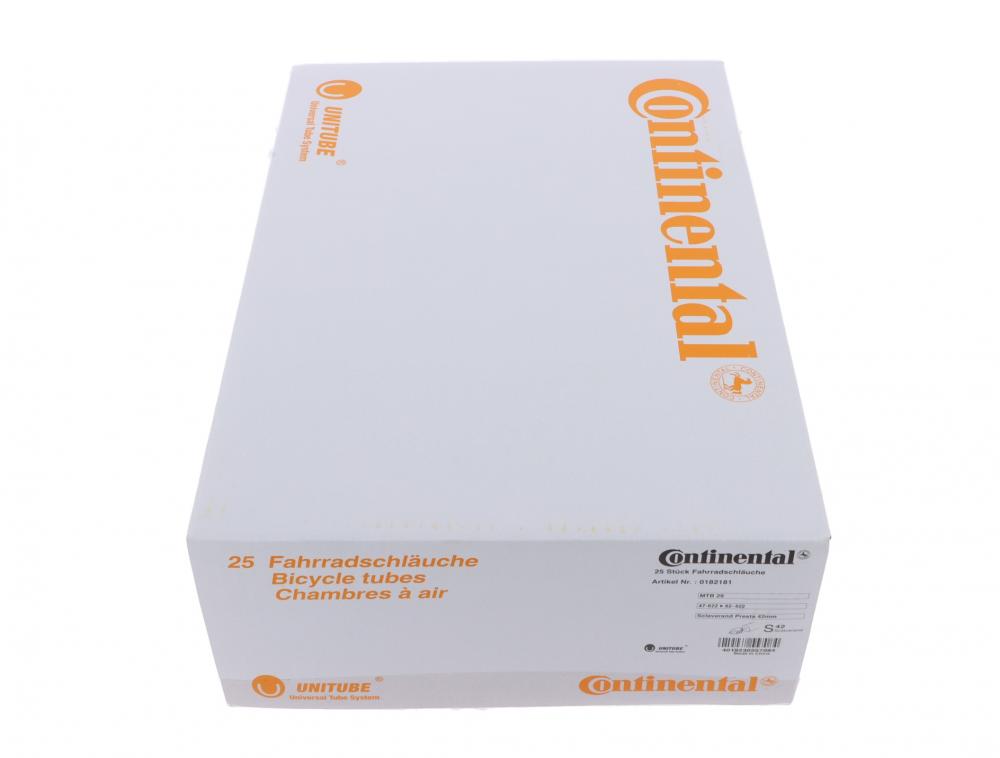 25 x Schlauch Continental Conti MTB 28/29 28/29x1.75/2.50" 47/62-622 SV 42mm
