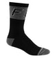 Fox 8 Zoll Winter Socken black Größe S/M