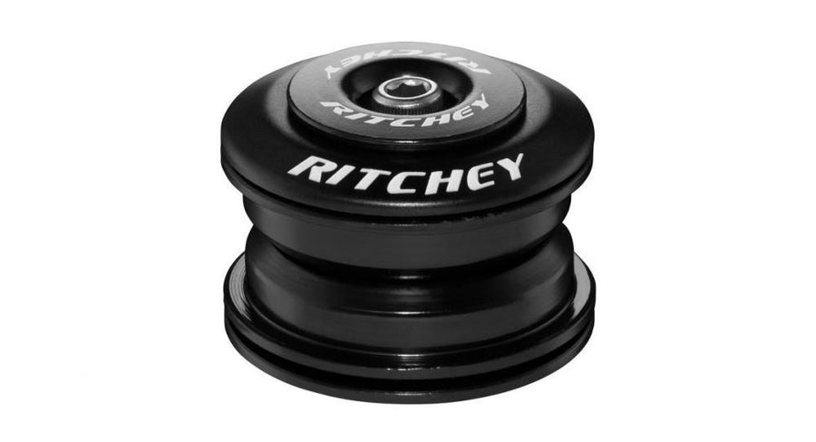 Ritchey Comp Tapered Steuersatz 1 1/8Zoll-1.5Zoll ZS44/28.6 ZS55/40 in Schwarz.