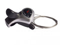 SHIMANO TOURNEY SL-TX50 3-fach Fahrrad Daumenschalthebel für MTB & Trekking mit Schaltzug auf weißem Hintergrund.