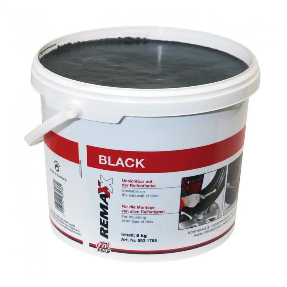 Rema Tip Top Reifenmontierpaste schwarz 5kg, Eimer