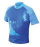 CHIBA Watzmann Shirt Pro - Radshirt XXL royal, atmungsaktiv, durchgehender Reißverschluss