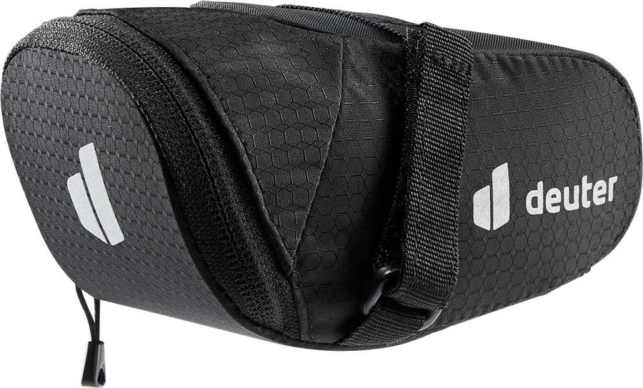 Bike Bag 0.5 Satteltasche 50 g - Leichte Fahrradtasche mit Klettverschluss Schwarz