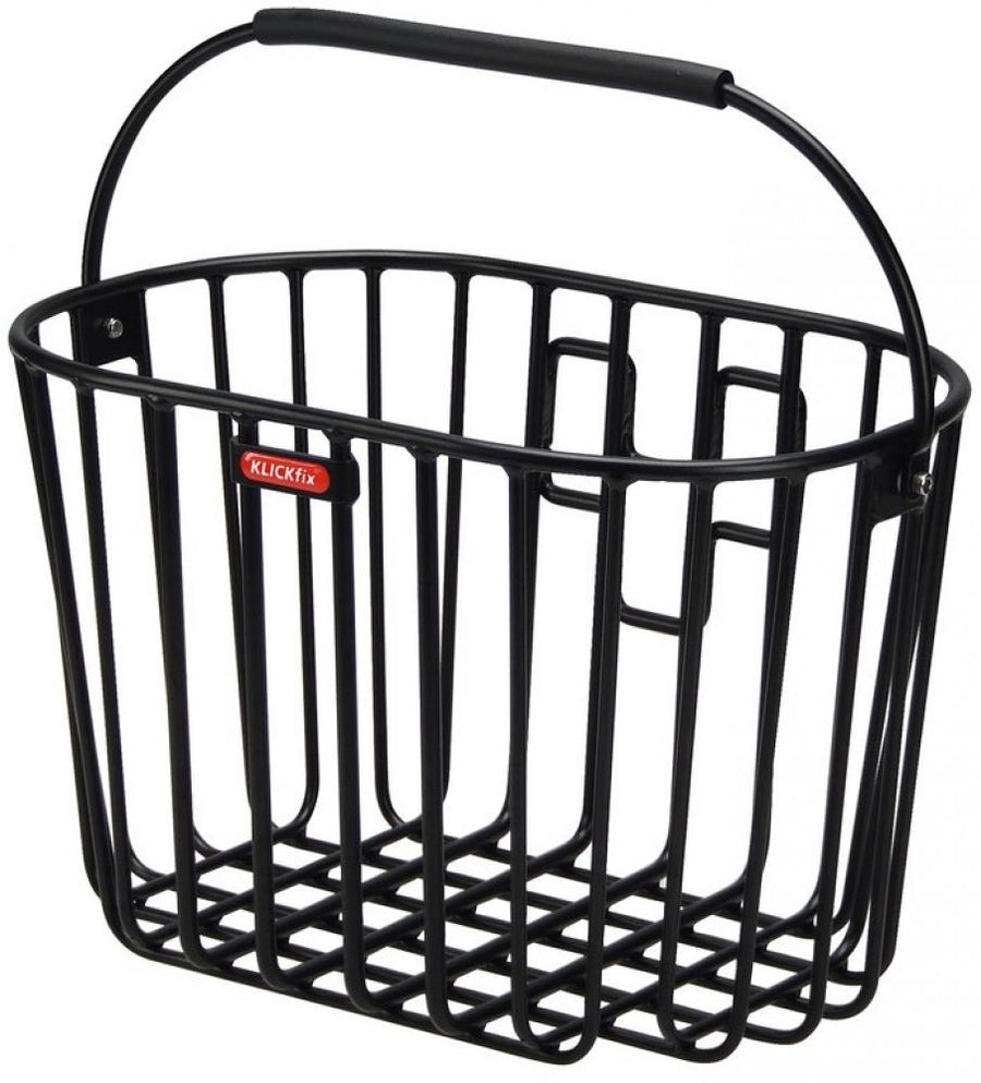 KLICKfix Lenkerkorb Alumino schwarz 26x25x40 cm