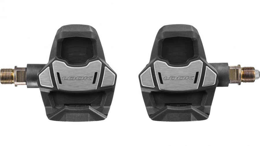 Look Keo Blade Power Single Black - Powermeter-Klickpedal, linkseitige Leistungsmessung, Carbon-Körper, Bluetooth & ANT+, 60 h Akku