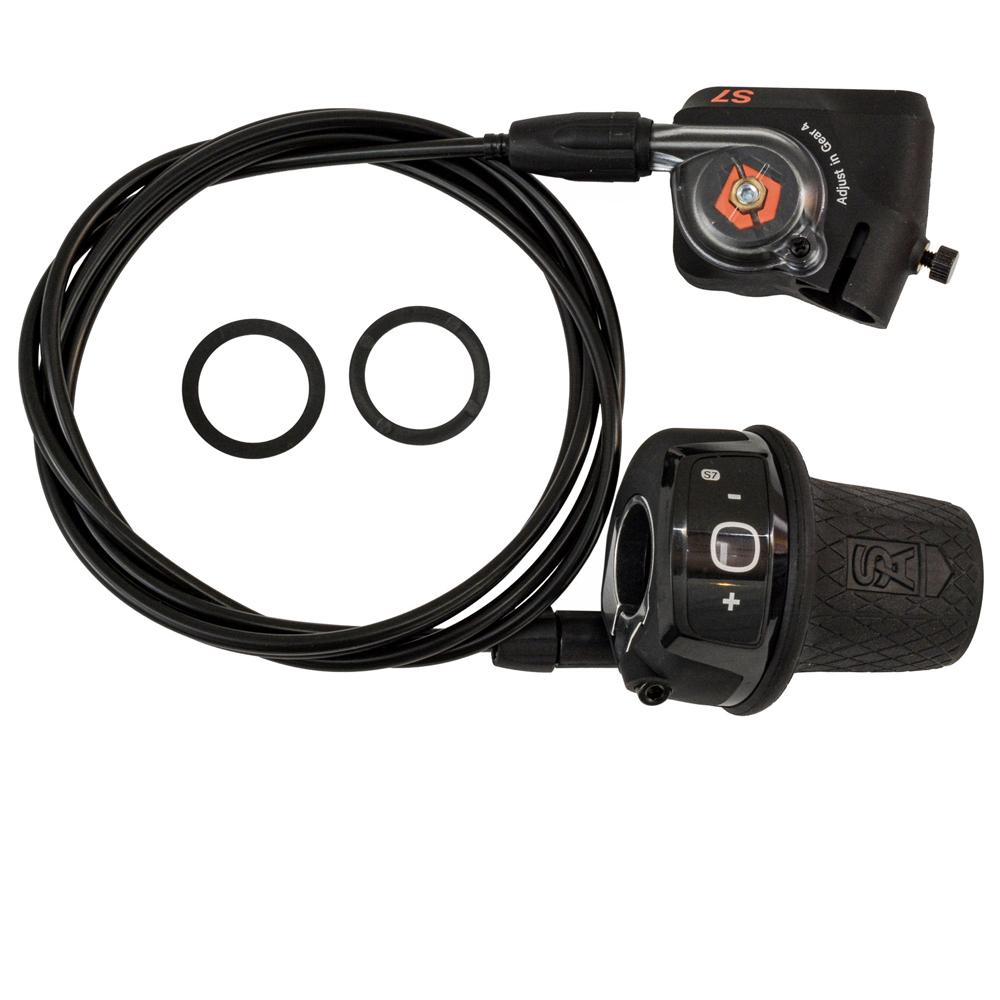 SunRace Sturmey-Archer S7 Drehgriffschalter - SRAM S7, Klickbox