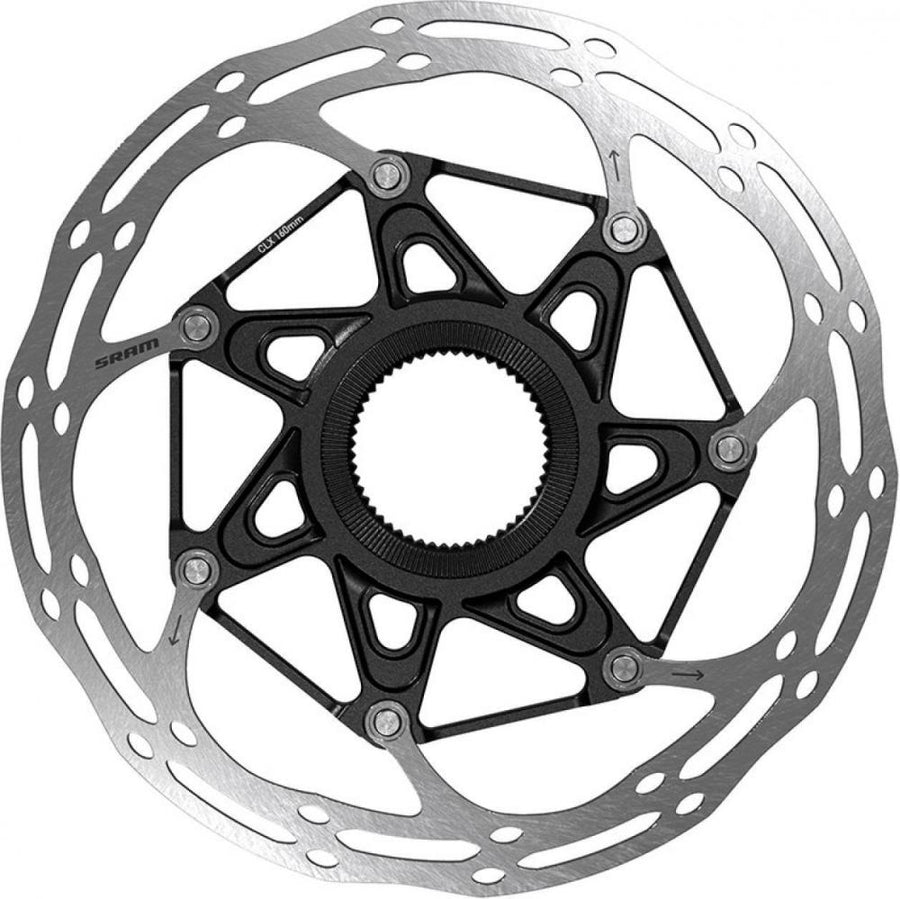 SRAM Centerline X Rounded 2-teilige Centerlock Bremsscheibe 140 mm - leise und präzise Bremsleistung
