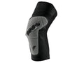 100% Ridecamp knee pads S black/grey - ultraleichte, atmungsaktive MTB Knieschoner