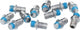 SHIMANO PEDALSCHRAUBEN F. PD-M828 LANG - Ersatzschrauben für Flatpedal PD-M828, ca. 12 g
