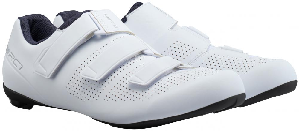 SHIMANO Fahrradschuhe RC102 Herren/Damen Road SPD-SL Größe 48 Fahrradschuhe Weiß