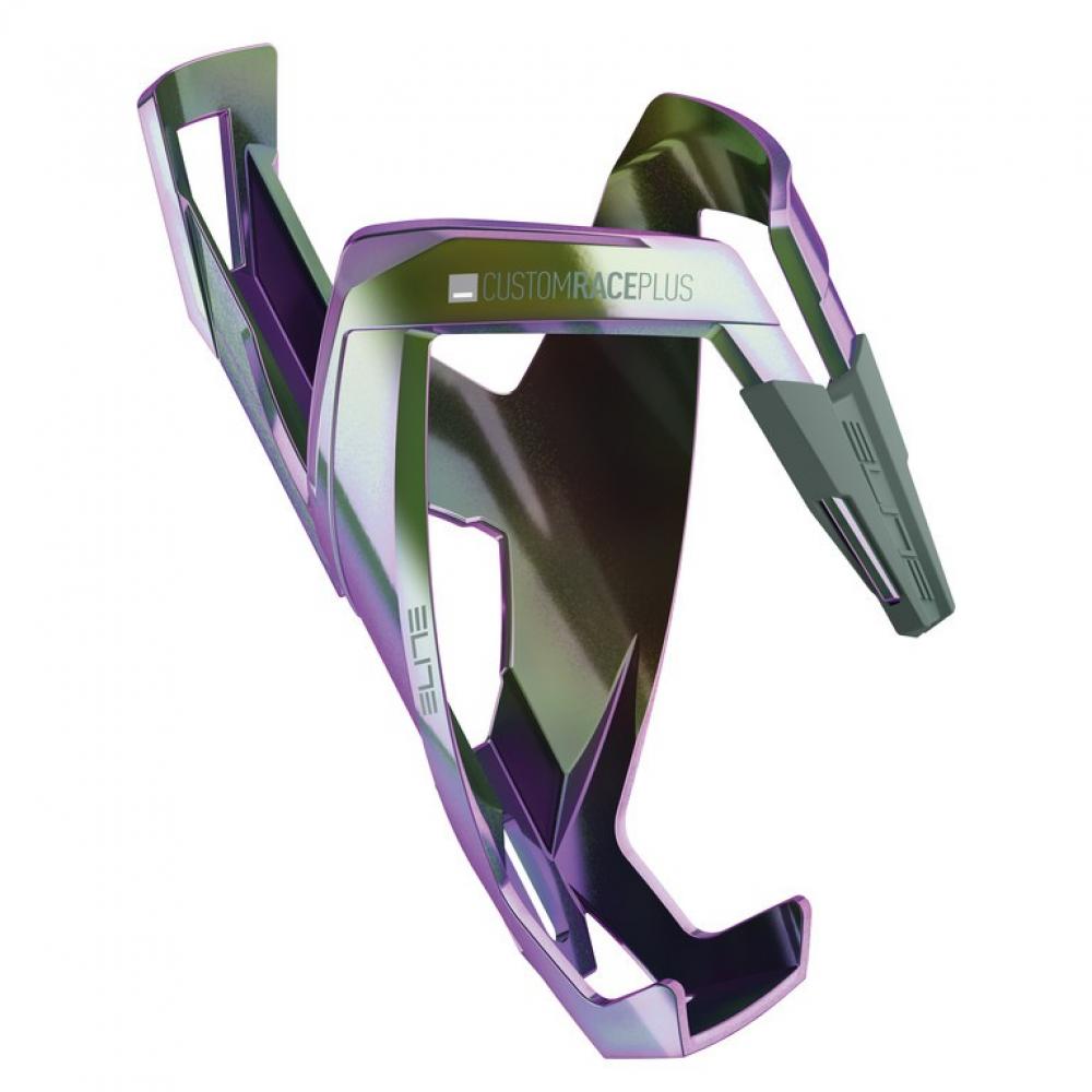 Elite Trinkflaschenhalter CustomRacePlus grün/violett glänzend
