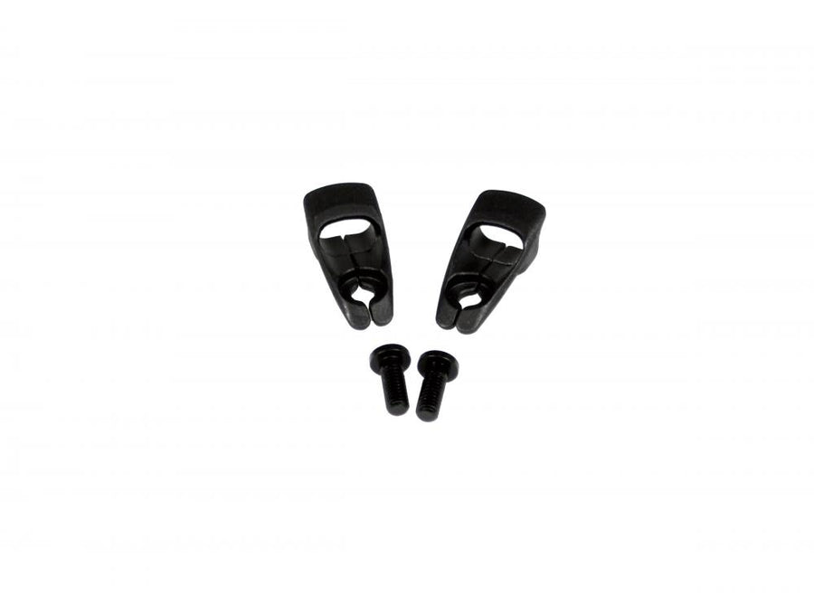 HOOD Abdeckkappe CBG HOOD SCOOP - ICR ENTRY PORT 2-CABLE SPLIT PLASTIC COVER NARROW PROFILE W/ BOLTS (2 PCS.) - CBG HOOD SCOOP, ICR ENTRY PORT, 2-CABLE SPLIT PLASTIC COVER