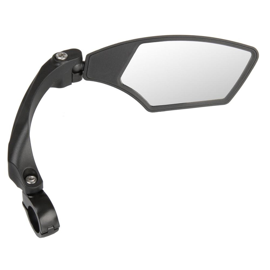 M-Wave Spy Space Fahrradspiegel rechts - 3D-verstellbar, HD-Echtglas, Ø22,2mm, E-Bike geeignet