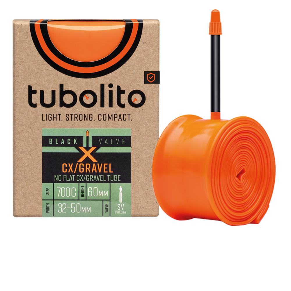 X-tubo Gravel Tpu Fahrradschlauch 32-50 Mm Schwarz - Ultraleicht Mit Pannenschutz
