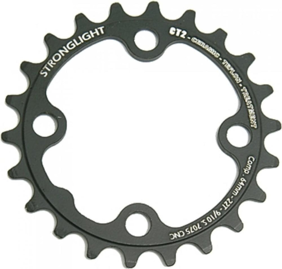Stronglight Kettenblatt CT2 schw 64MM Lochkr 22Z