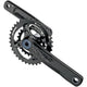FSA V-Drive Modular Megaexo Kurbelgarnitur 2x 170 mm Schwarz - modulares Design für MTB