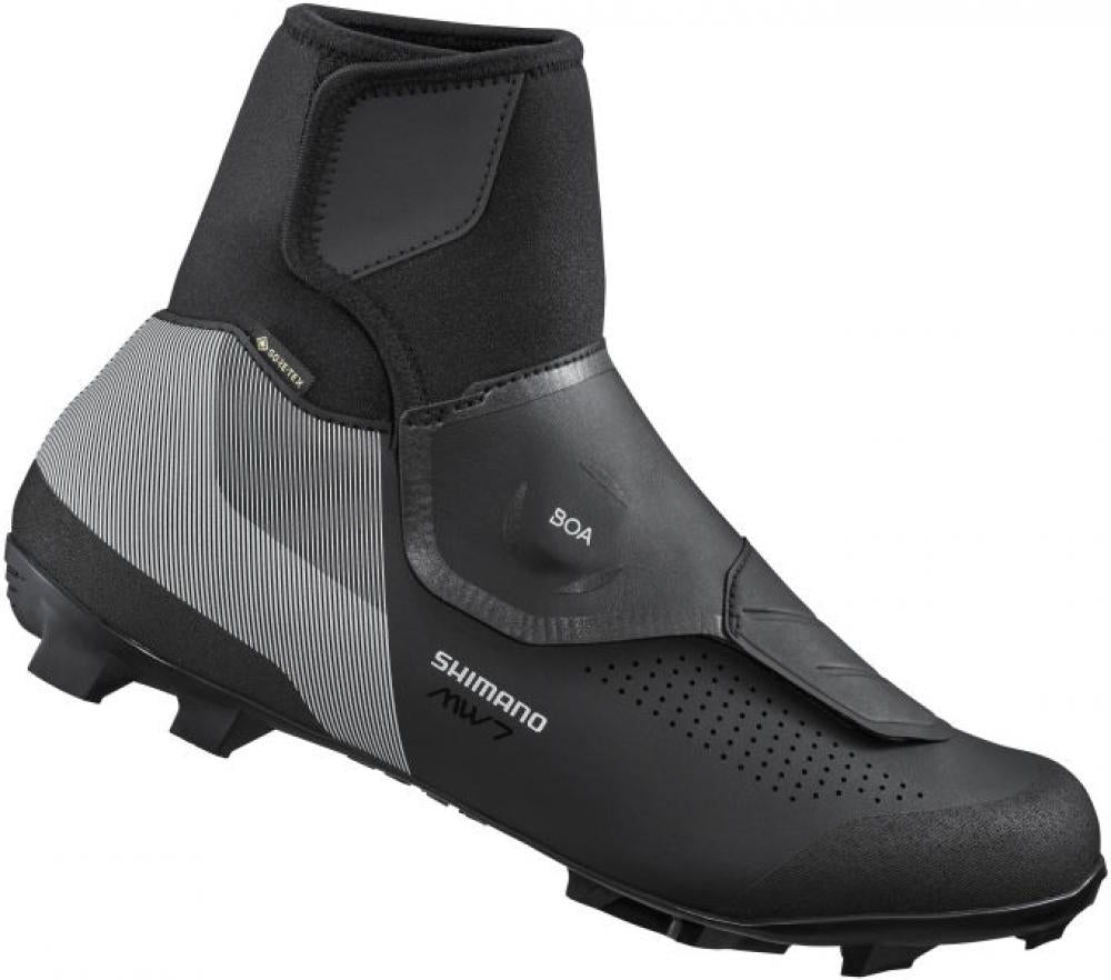 SHIMANO MW702 Fahrradschuhe - MTB SPD, Herren/Damen, Größe 47, Schwarz