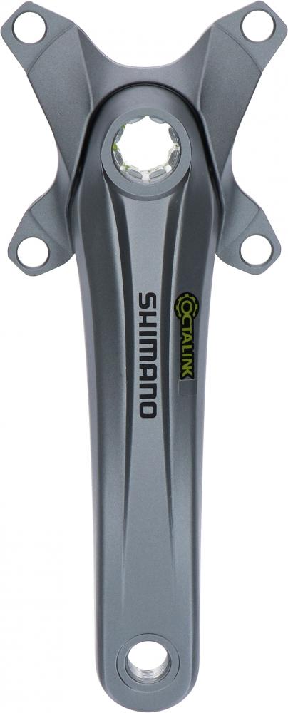 SHIMANO Kurbelarm Rechts 165 mm FC-T4010 Silber - 165 mm, Silber