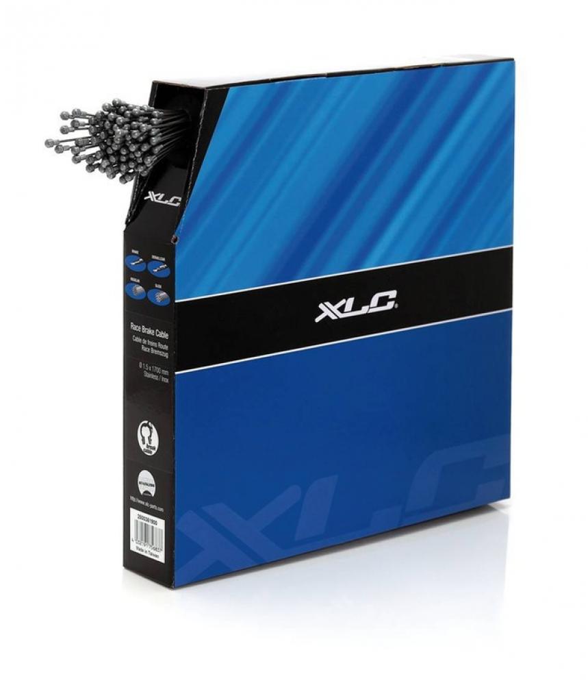 XLC Bremsinnenzüge Road PTFE BR-X60 Ø1,5x1700mm Nippel Ø6x11mm a' 50 Stück