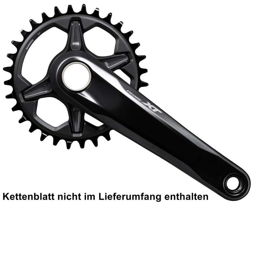 SHIMANO Kurbelgarnitur DEORE XT FC-M8100-1 12-fach 170 mm - 8100-1, 12-fach, 170 mm