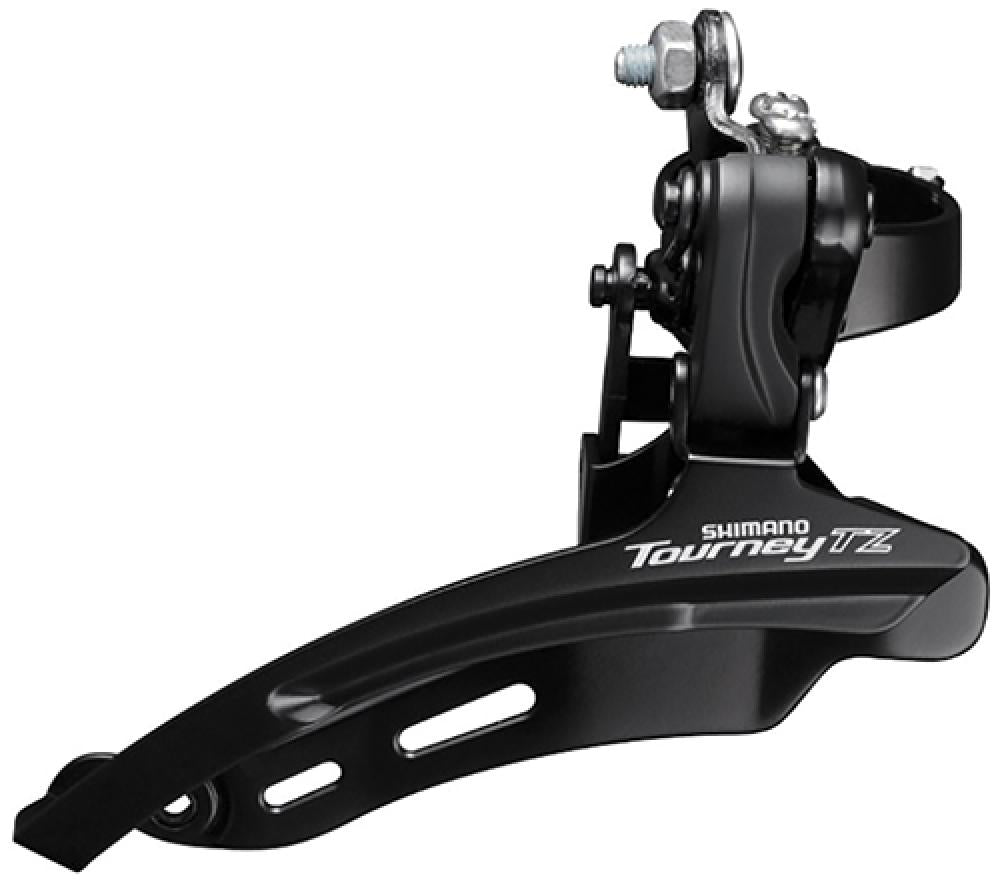 SHIMANO Umwerfer TOURNEY TZ FD-TZ510 3-fach MTB/Trekking - zuverlässige Schaltperformance für Einsteiger