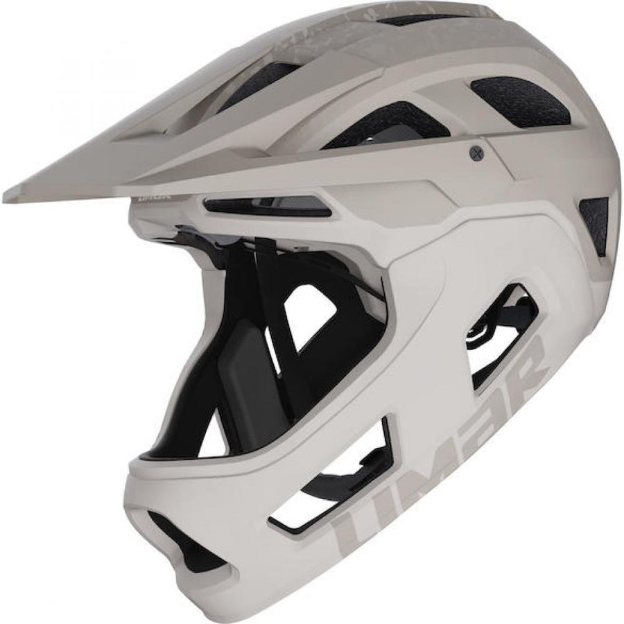 Limar Livigno + Mips Matt Sand M - leichter Fullface-Helm mit maximalem Schutz
