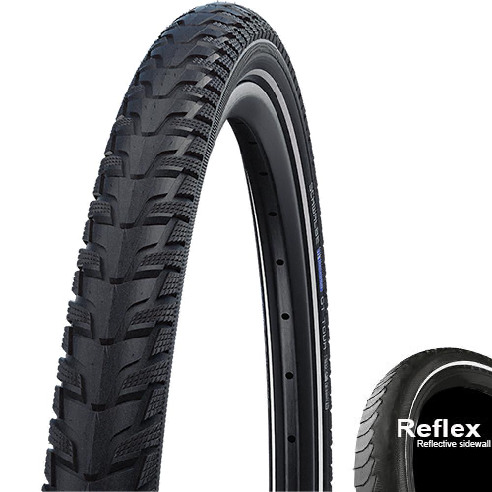 Schwalbe Reifen Energizer Plus Tour 28x1.40\" 37-622 schwarz Reflex E-50 HS485 Draht