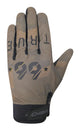CHIBA Double Six - Radhandschuhe XXL olive, ungepolstert, Touchfunktion, atmungsaktiv