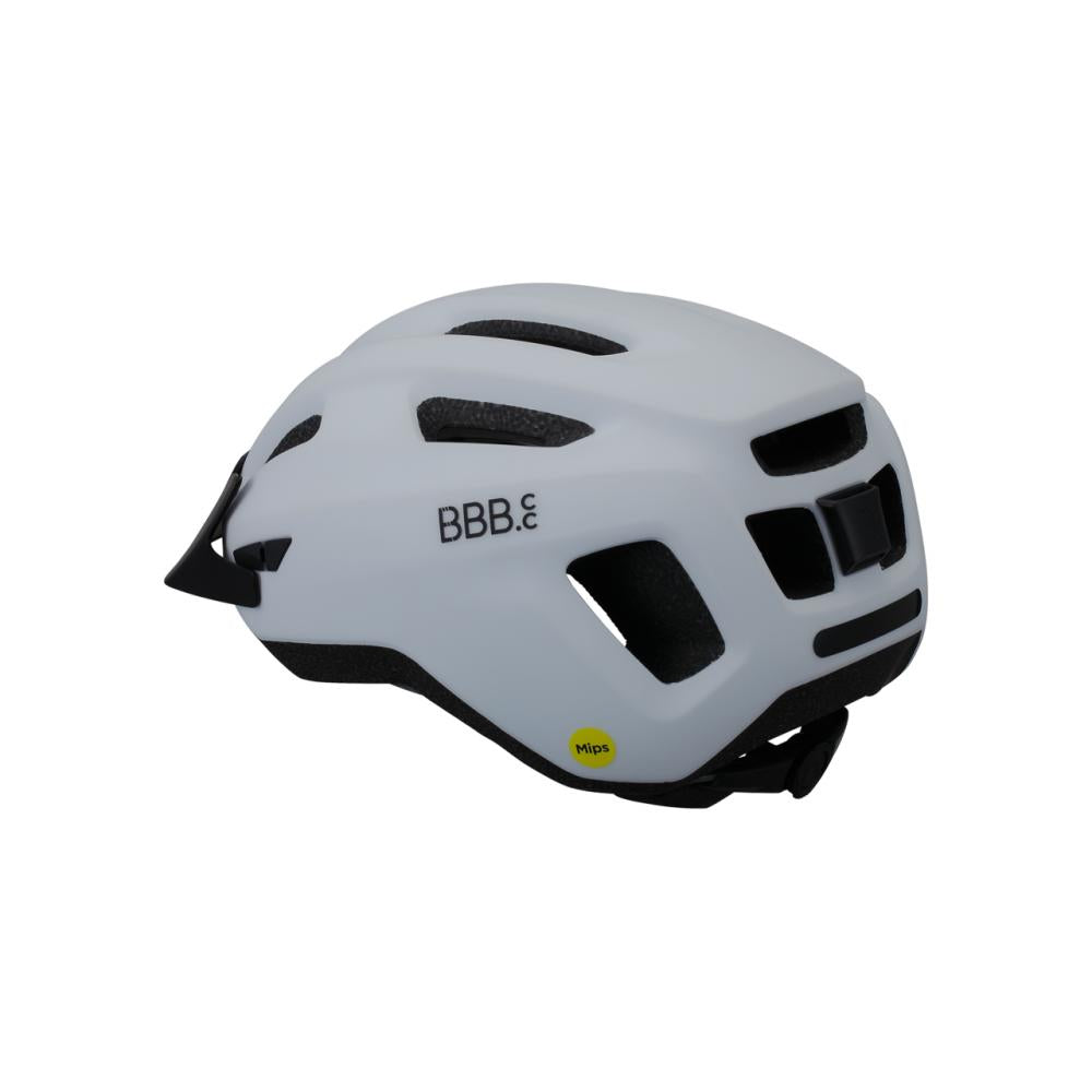 BBB Cycling BBB Helm Condor 2.0 MIPS L matt weiß - sicherer Hybrid-Fahrradhelm mit Top-Belüftung