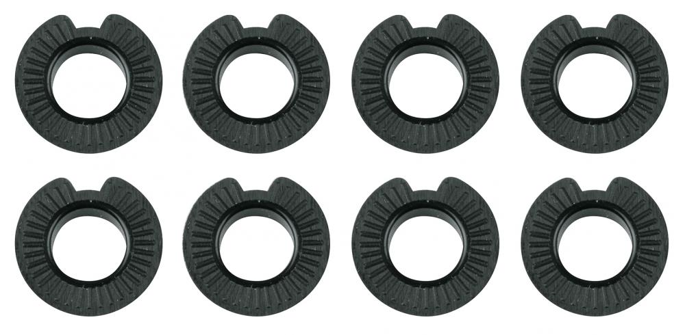 SKS Kunststoff Unterlegscheiben Set 13x5 mm für M5 & M6 Schrauben  8 Stück, langlebig & korrosionsbeständig