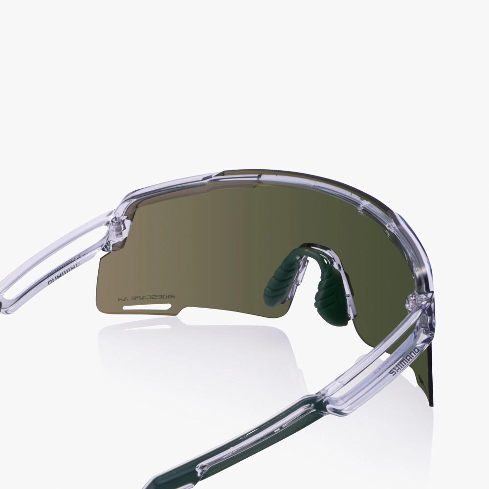 SHIMANO BRILLE EQUINOX RIDESCAPE ALL ROAD Standardgröße GRAY - leichte Performance-Radsportbrille