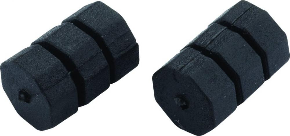 Jagwire Rahmenschützer Cable Spacer Donuts 4 mm Schwarz - Schutz für Bowdenzüge