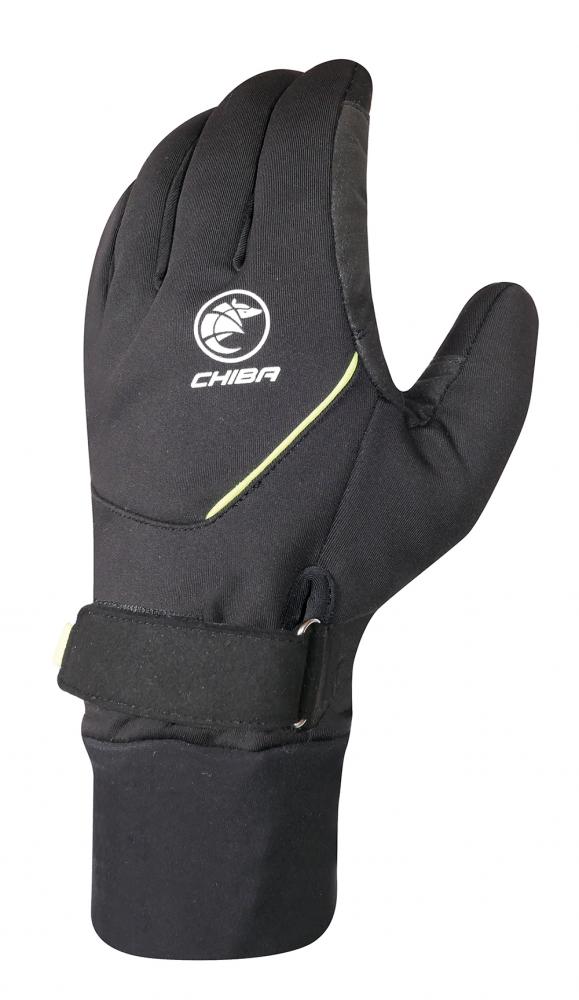 CHIBA Rain Pro - wasserdichte Radhandschuhe XXL schwarz/neongelb