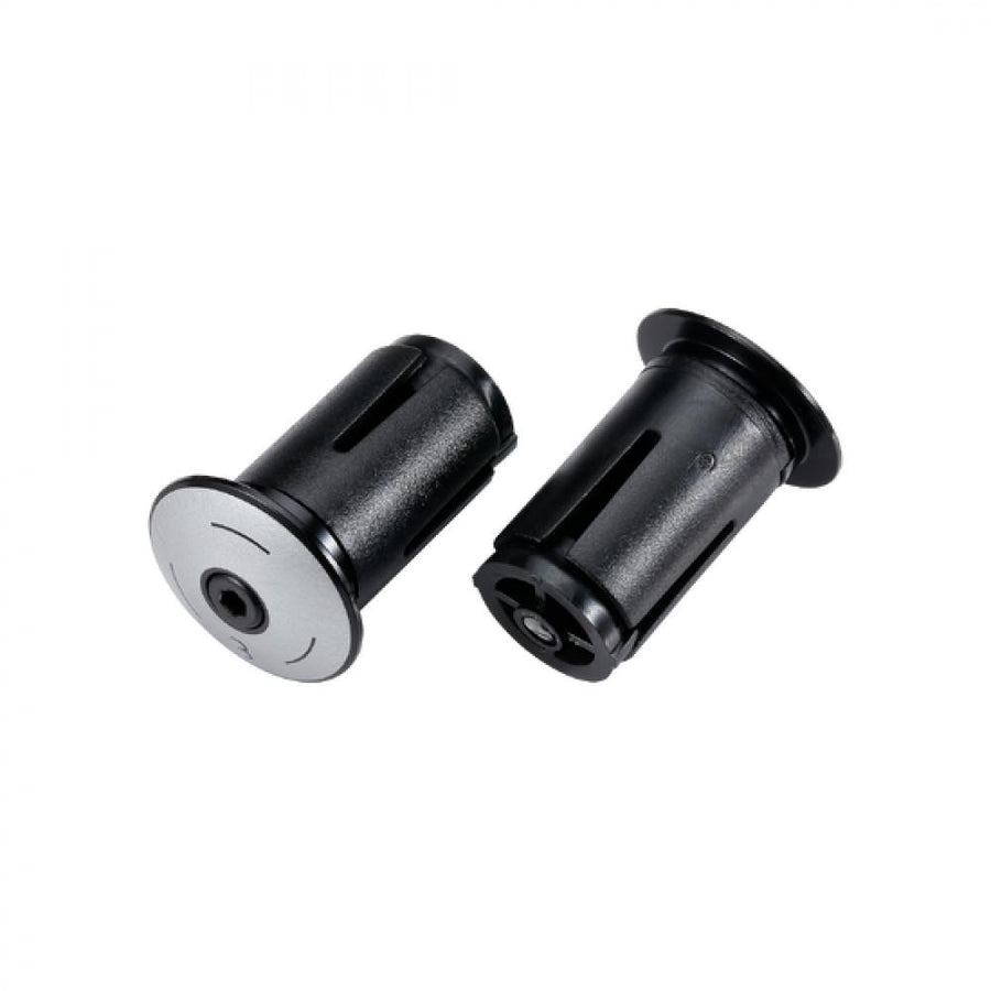BBB Cycling end caps aluminum ScrewOn Alu 18 - reflektierende Lenkerendkappen für mehr Sicherheit